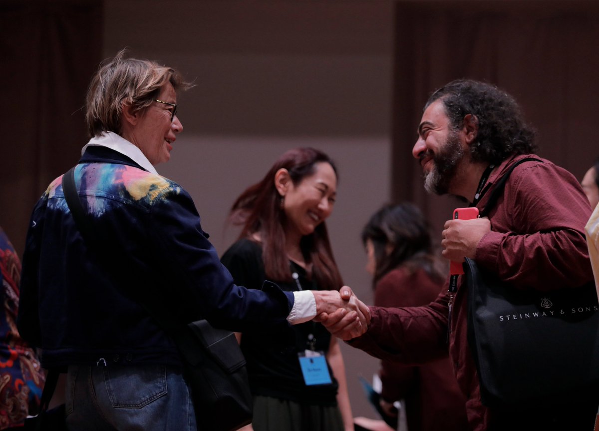 TheCliburn's tweet photo. Scenes from Orientation for the 2022 Cliburn International Amateur Piano Competition! Yesterday, competitors got checked in &amp; attended group orientation. FOLLOW THE AMATEUR throughout the week at https://t.co/tTxwr2bVkH with lots of great photos, as well as all the latest news! https://t.co/OWu780HIoI