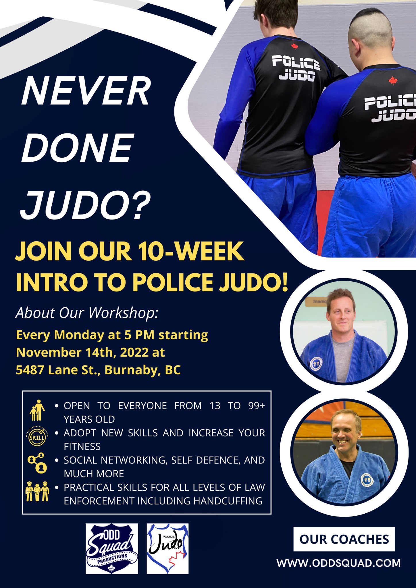 Police Judo on Twitter "Congrats to the Intro to Police Judo Class 4