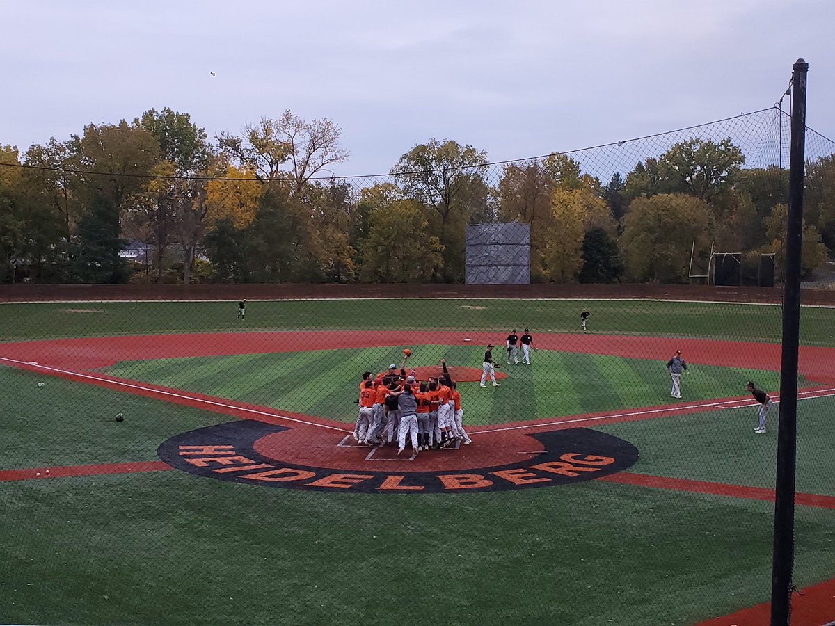 AMAZING! Orange comes back from the 0-2 hole! SR Thomas Sauer with a go ahead 💣 in game 1. SR <a href="/AidanCorrigan21/">Aidan Corrigan</a> with a walk-off 💣 in game 2. AND FR <a href="/BradenKeeney2/">BPTKeeney</a> with a 2-run 🚀 to walk-off the championship game &amp; win the 🏆!!  Congrats to Team Orange, and MVP <a href="/AidanCorrigan21/">Aidan Corrigan</a>!