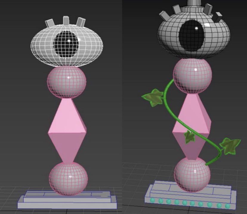 EllieLGFX's tweet photo. Finalised 3D model of a fantasy potion bottle created using 3DSMAX.

-
-
-
-
#digitalmediadesign #graphicdesign #logodesigner #logos #digitalmediadesigner #digitalmediadesigncourse #videoediting #3dmodelling #adobe #digital #digitalart #digitalillustration #media #3dmodel #3dmax https://t.co/IAvRAdxlWA
