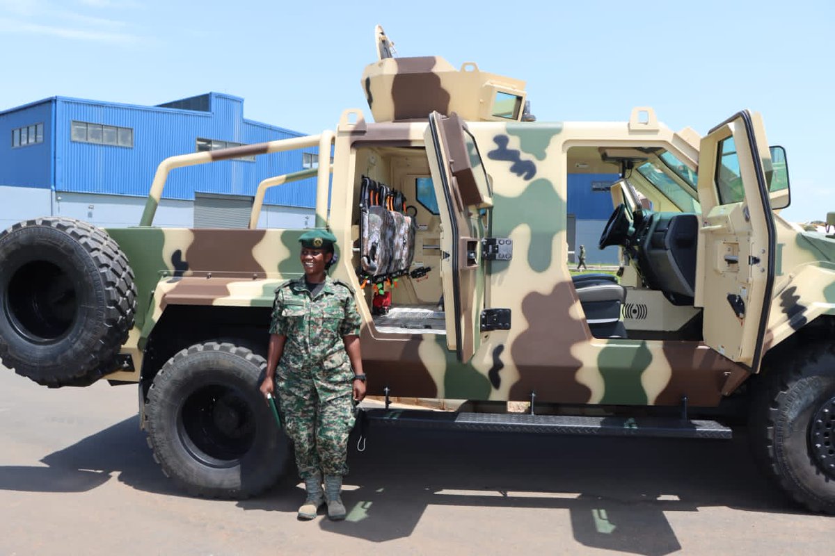 date_africa's tweet photo. 🇺🇬Uganda : The National Enterprise Corporation Board visited Luwero Defence Industries in Nakasongola and and NEC-STREIT armoured vehicle manufacturing facility, Kyoga Dynamics for production of Civil Commercial Explosives and PRO-HELI International Services.#utdauganda #utdainfo https://t.co/gN8W29Hb90