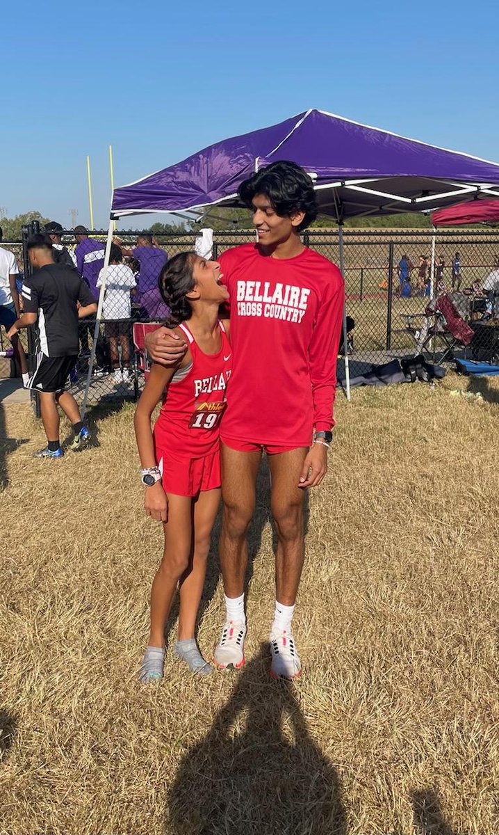 Regionals on the 24th. Brother (Zain) and Sister (Sophia) combo placed 1st at district and plan to take their head of stem on to Regionals with Goals of making it to the Class 6A State meet held in Round Rock. #CardinalProud <a href="/BellaireHigh/">Bellaire High School</a> <a href="/HISDAthletics/">Houston ISD Athletics & UIL Academics</a> <a href="/ArizonaTrack/">Arizona Track & Field/Cross Country</a> <a href="/UTAustin/">UT Austin</a>