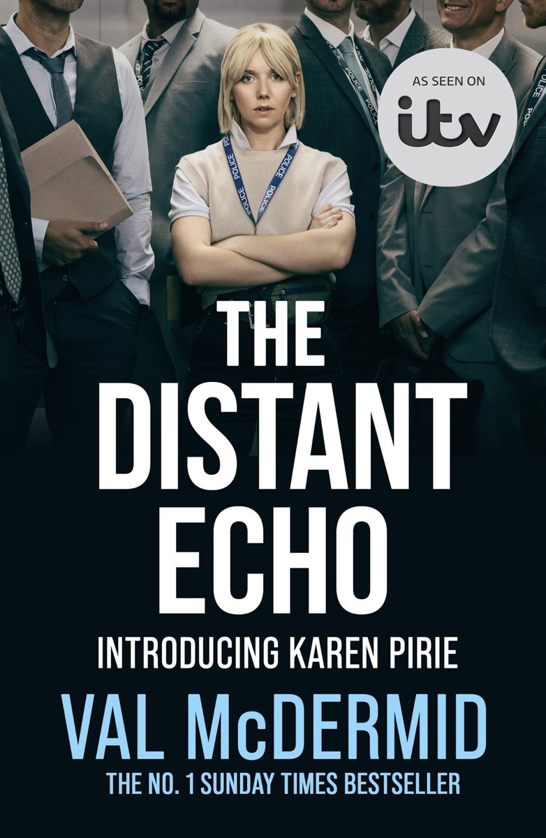 Since the success of the ITV/STV series, they've relaunched The Distant Echo and put Lauren Lyle as Karen Pirie on the cover.
This is cool. 
#KarenPirie #TheDistantEcho