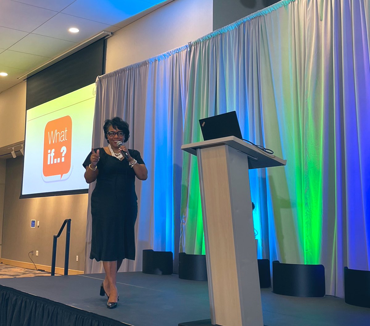 BBurnsEDU's tweet photo. A few snippets of day 2 of #UIATogether2022 featuring the @ucf @UIAinnovation team and a few of our phenomenal speakers. Our hearts and minds are full and inspired✨❤️ https://t.co/bDybBuDoEy