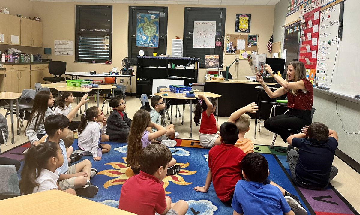 We enjoyed a fantastic lesson about self-control with our school counselor! Thank you @MrsCurranPLE 💚💙🐊🐊🐊 <a href="/PLEgators/">Palmetto Elementary</a>
