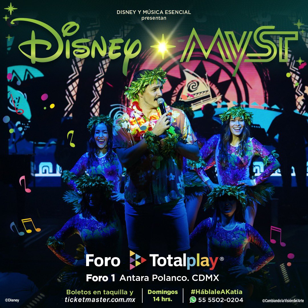 ¡Aún puedes reservar tus boletos para Disney Myst este Domingo 16 de octubre! Mándanos WhatsApp al 55 5502 0204 y vive la magia de Disney con toda tu familia
wa.link/du7znc