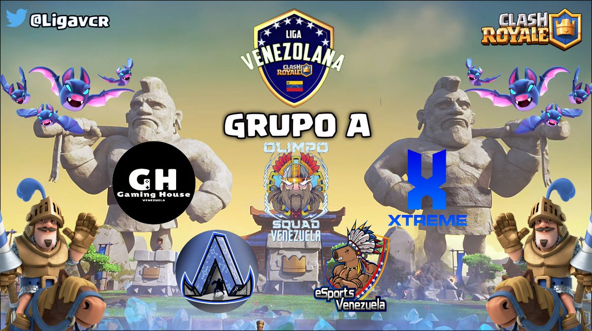🔻Grupo A
🔸 <a href="/GamingHouseVE/">GamingHouseVE</a> 
🔸 <a href="/ValhalaeSport/">Valhalla eSports</a> 
🔸 <a href="/Extreme_Teamtbd/">Xtreme</a> 
🔸 <a href="/eSportsVzlaCR/">eSport Venezuela</a> 
🔸 <a href="/OlimpoSquadVe/">Olimpo Squad VE</a>