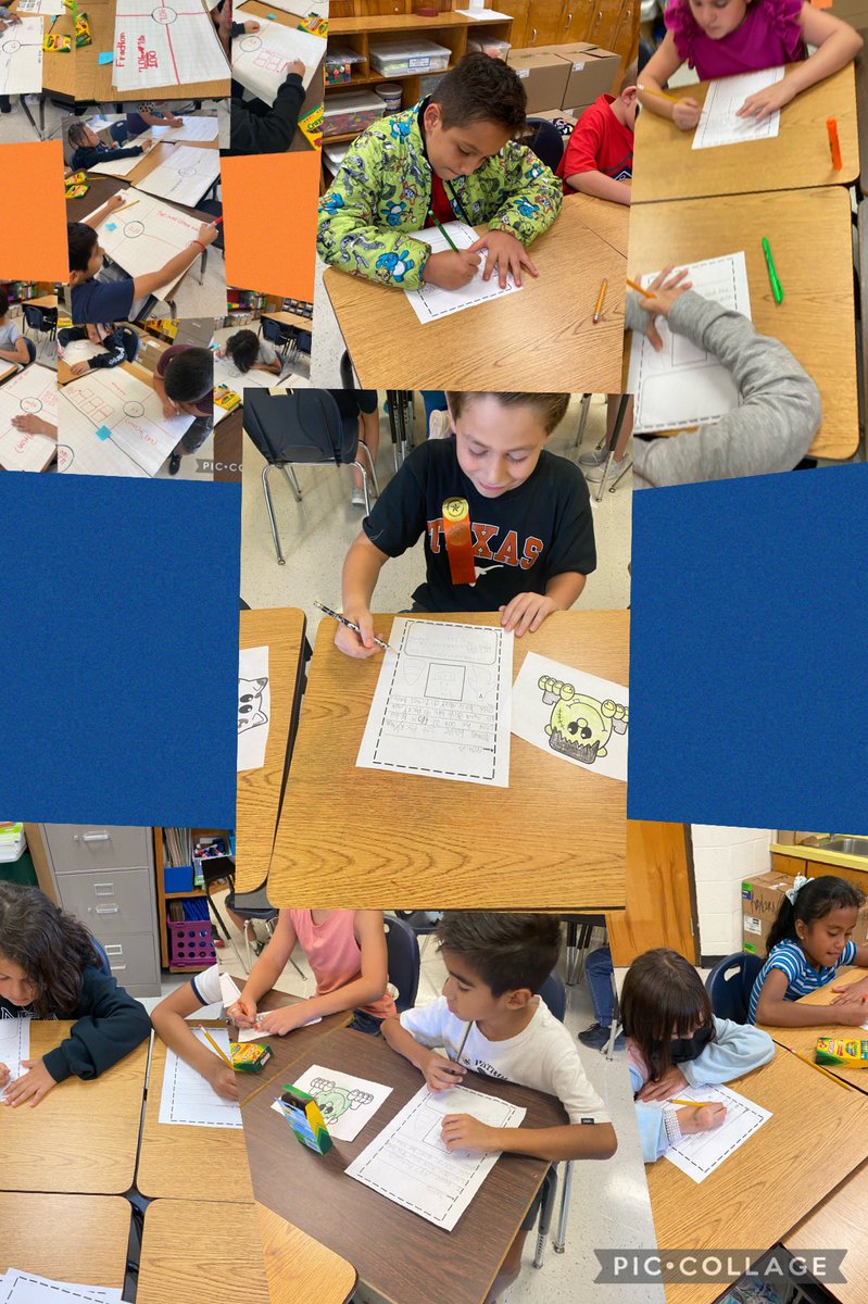 MPena1029's tweet photo. 3rd grade Ss creating their own word problems and a different student applying more than one way to solve it. #lovemath #rayburnpride #R&E @Rockets120 @McAllenISD @lead4ward @nancy_lead4ward https://t.co/ajPnNhTI6d