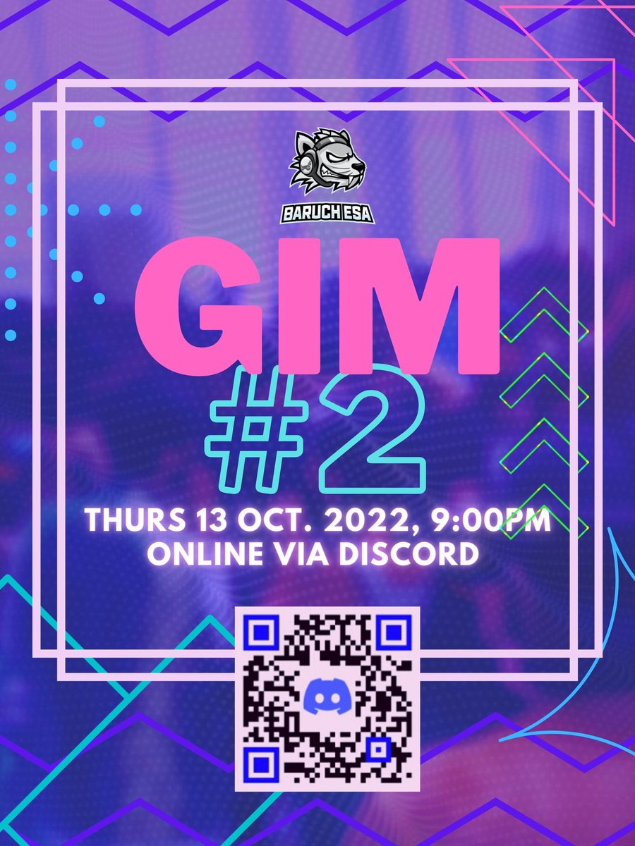 GIM #2 is happening this Thursday on discord at 9PM! We will be playing some fun party games and having a giveaway. Join us to feel the club vibes and hear about the club's goals/culture! discord.gg/z7G7bA8N