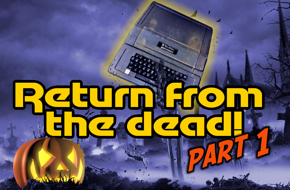 8bittees's tweet photo. This episode is the Halloween Special: Return from the death! A Bell &amp; Howell "Darth Vader" Story
https://t.co/NxBJ6zjmkU

#Apple #AppleII #Restore #DarthVader #AppleIIPlus #retrobrite #Halloween2022 https://t.co/rVPBsfPeWG