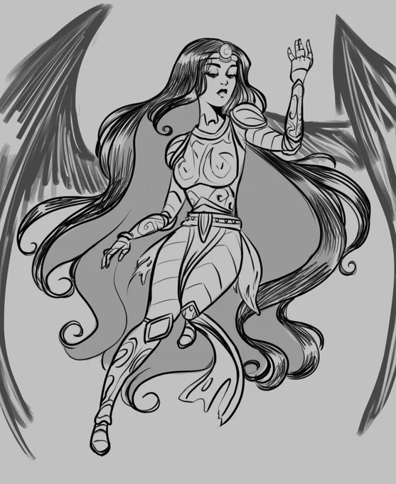 Liesa sketch from 2021 