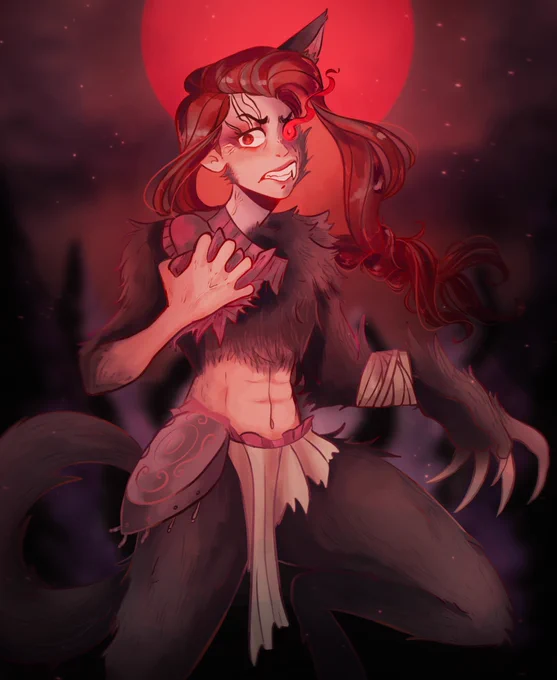 Arlinn Kord mid transformation from 2022 