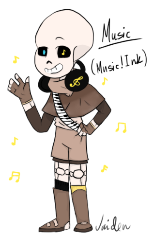 ObviouslyJaiden's tweet photo. Music ^-^ #music #musicink #ink #undertale #underverse #inktale #error #errorsans #inksans (Original by me, credit me if used!) https://t.co/YGBbMAqoYe