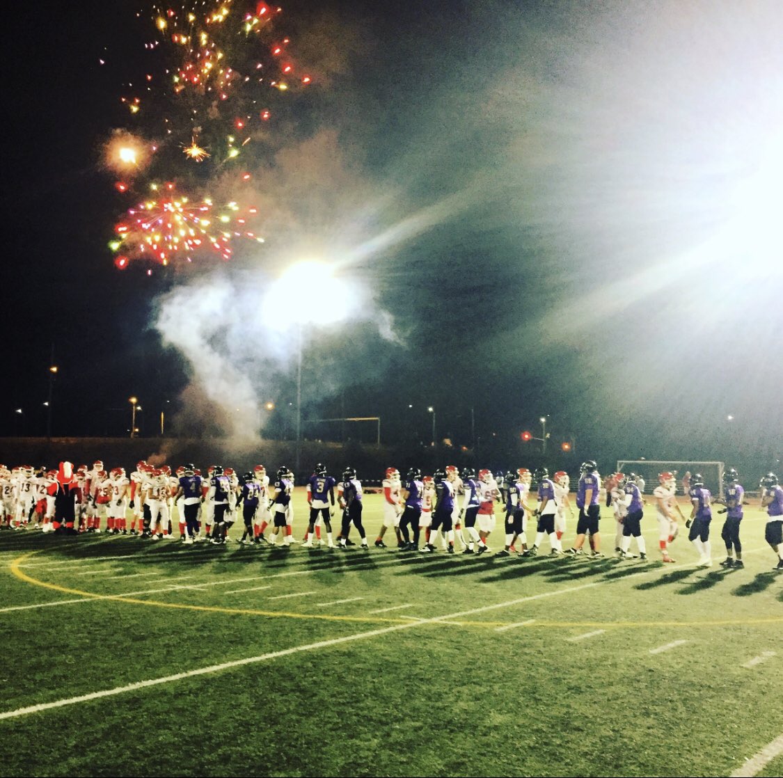 Thursday Night Lights!!!
           Tomorrow!!
              Oct 13th 
   7pm Vs David Suzuki

Tickets available at the Gate!!

123 Spirit 321 Family!!!