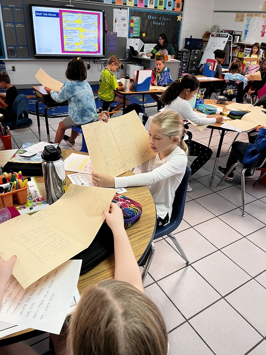 lesliewildman1's tweet photo. #sessharks communicate using precise mathematical language with the Hundred Mile Exemplar! #Kaplan deep thinking #Patterns #LanguageoftheDiscipline @VBGifted @StrawbridgeES @iteachyou81 https://t.co/pt1HYPJc1e