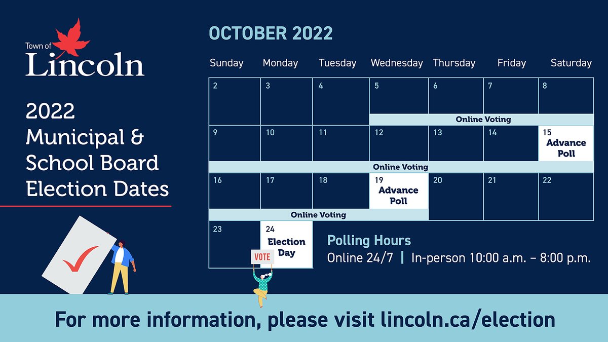 TownofLincolnON's tweet photo. 📣 #VoteLincolnON 

✔️ Have Your Say - Your Voice Matters, #LincolnON 

Fore more information, please visit: https://t.co/whSxI5Fuca https://t.co/6GnRMemSER