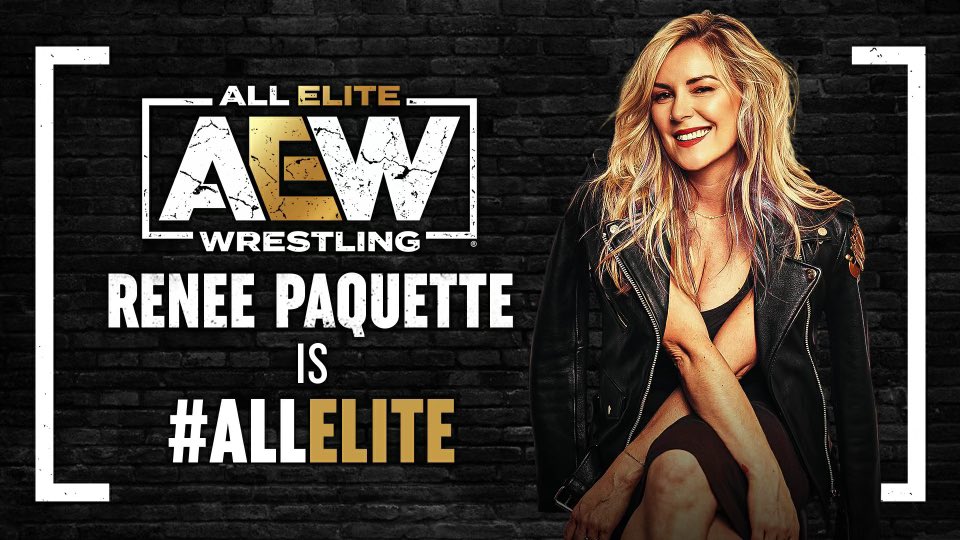 It was awesome when I first found out that my boy @JonMoxley was #AllElite and now it's awesome again because now my girl @ReneePaquette is #AllElite!🤘 @AEW #AEW #AEWDynamite #BestWrestlingGoingToday