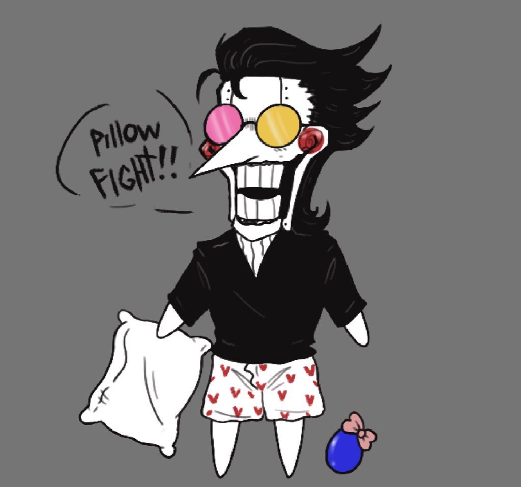 fruity_cl0wn's tweet photo. Pillow fight!!☺️ #spamtonnsfw #spamtober #deltaruined https://t.co/qgNC9EHX3z