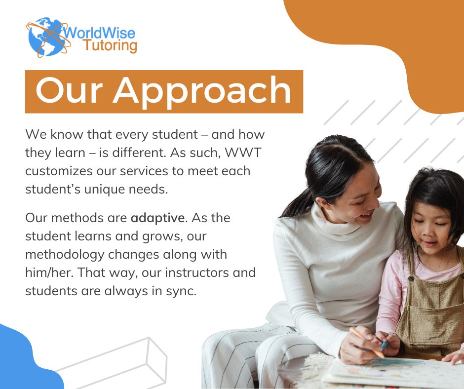WorldWiseTutor's tweet photo. Succeed in school and beyond!

Our tutors are Learning Coaches, helping with ALL subjects.

🎯 Personally selected highly-qualified tutors
🎯 Customized lesson plans from expert educators
🎯 Individualized strategies in learning and life skills https://t.co/zuKEQlTy6Z