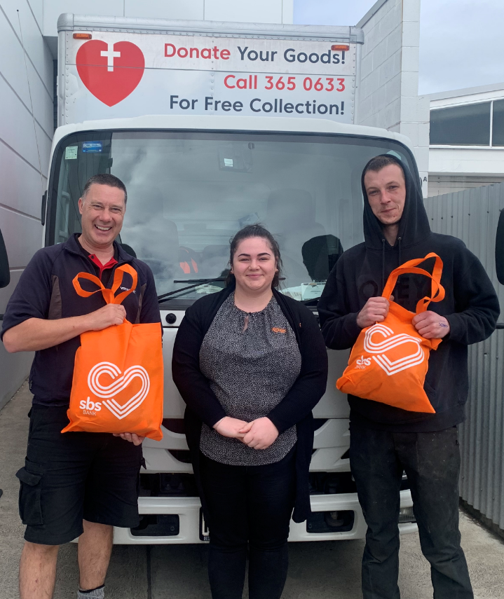 SBSBankNZ's tweet photo. Our SBS Papanui and Riccarton team members were excited to deliver a carload of donations to the Christchurch City Mission last week as a way to give back to their local community. Amazing work team! #bankwithheart #proudtosupport #citymission #donations #fooddrive https://t.co/n2mICwE3nw