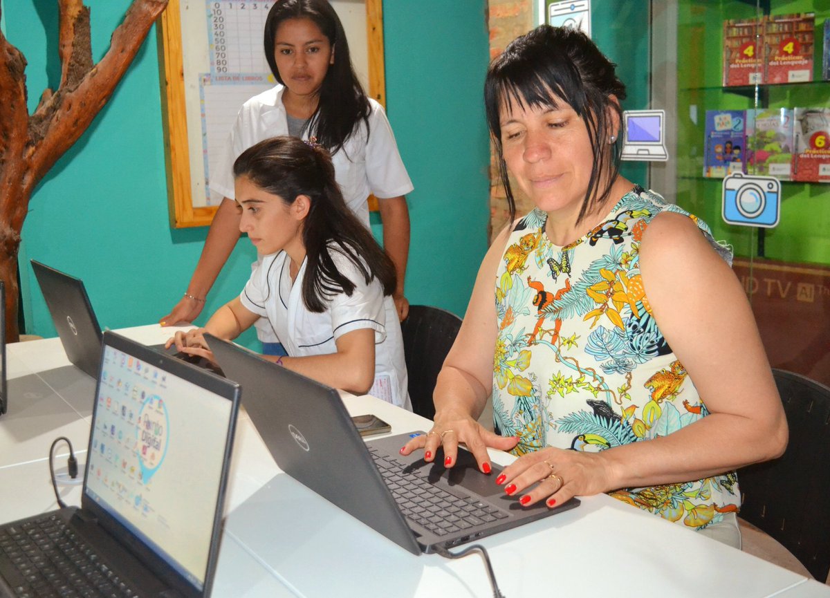 InesOrtega_Inte's tweet photo. Prensa municipal:
Se inauguró "Punto Digital" en Fuerte Esperanza.

La iniciativa de inclusión-digital y
capacitación tecnológica más
extensa de la Argentina.
Los Puntos Digitales forman una
red federal que, a través de
espacios públicos y gratuitos... https://t.co/HZ3vPTgL6g