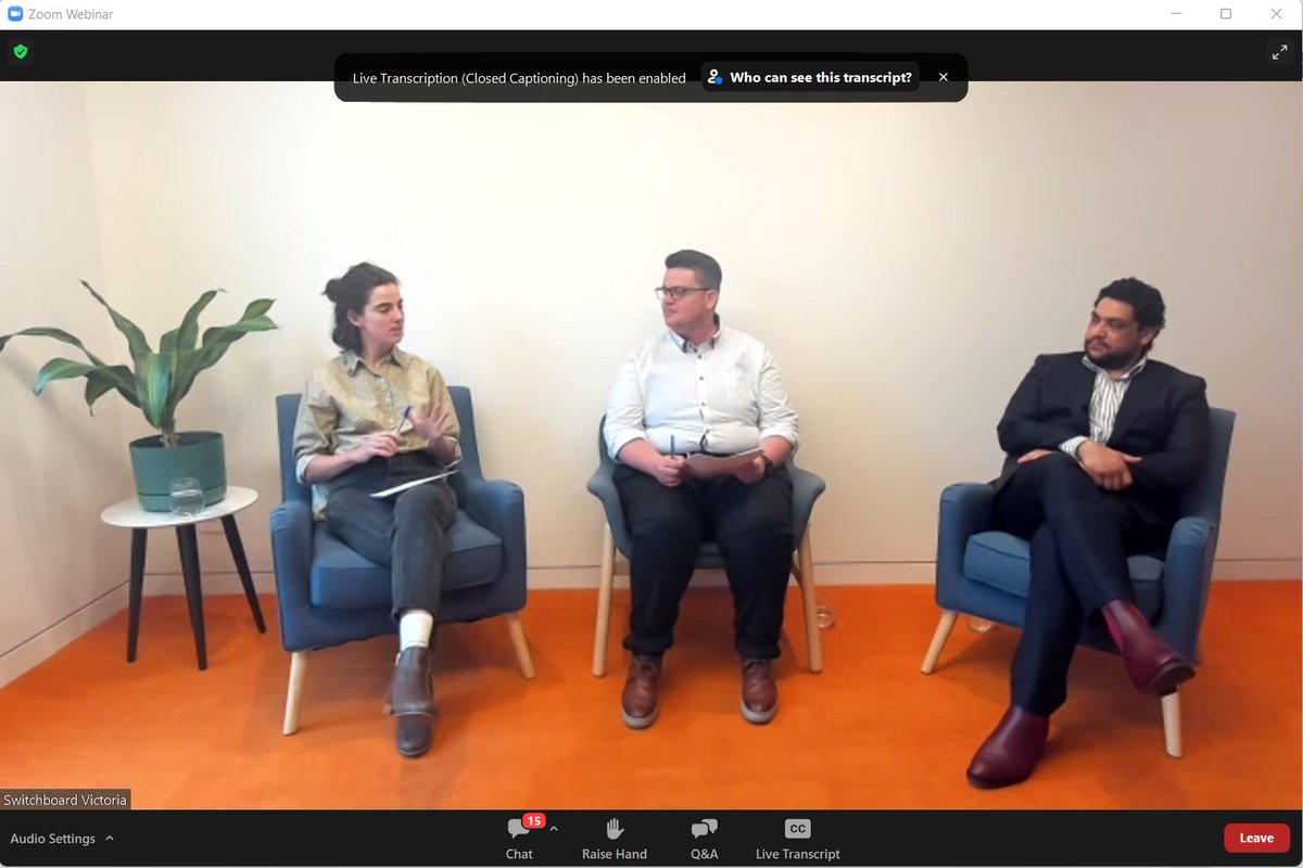 Big congratulations to @Joe_c_Ball and the entire <a href="/switchboard_vic/">Switchboard</a> team on today's launch of CHARLEE 👏 charlee.org.au 

"What CHARLEE does is it bears witness and gives us a place to connect and share" -words from Anna Bernasochi