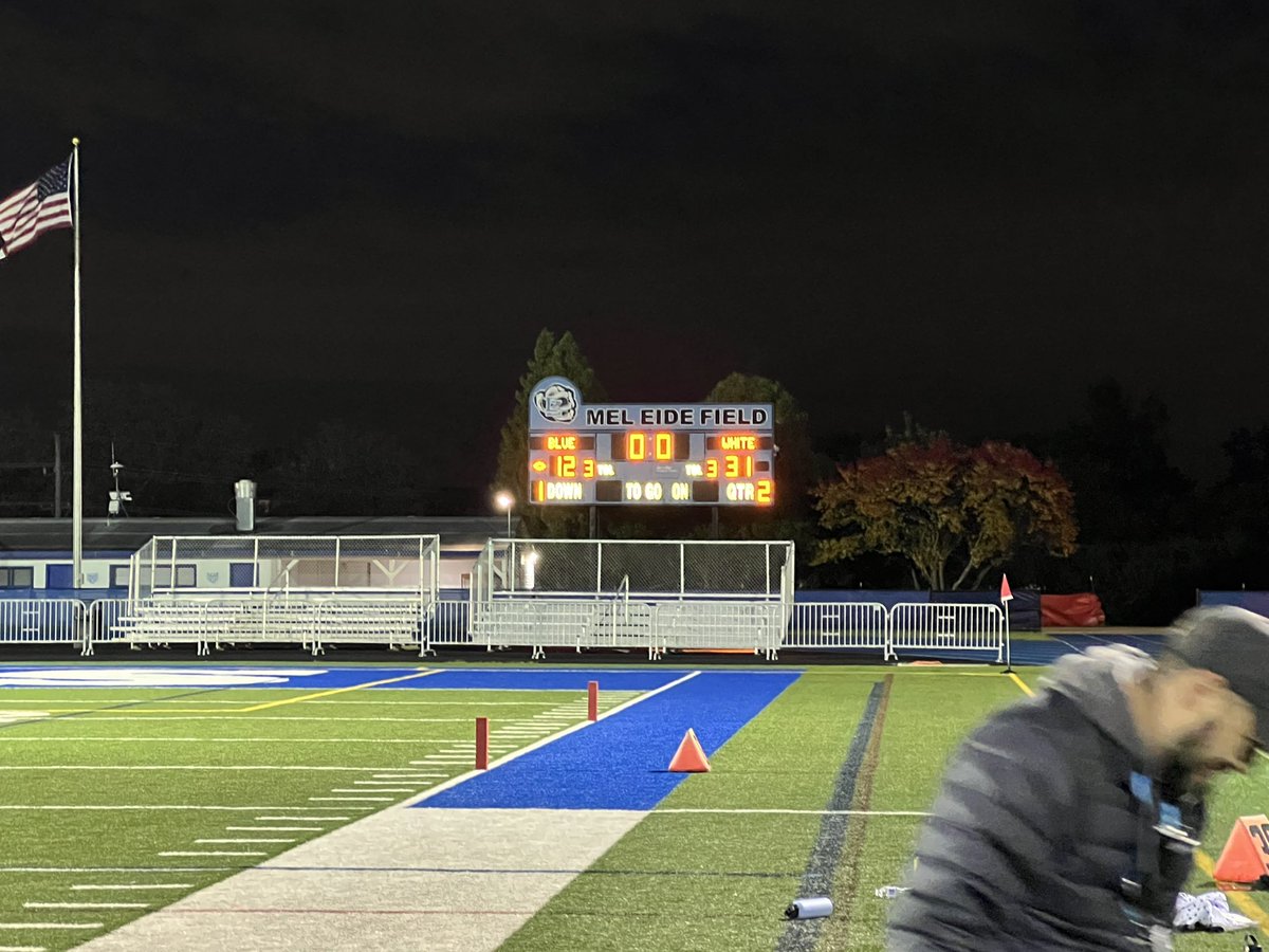 LZHSStudCo's tweet photo. Junior White team with the win. Good Job Blue team. 
Now on to the senior game 😉
@ErinDeLuga @LZHSBEARS @GalltKelley https://t.co/8JB15naSF7