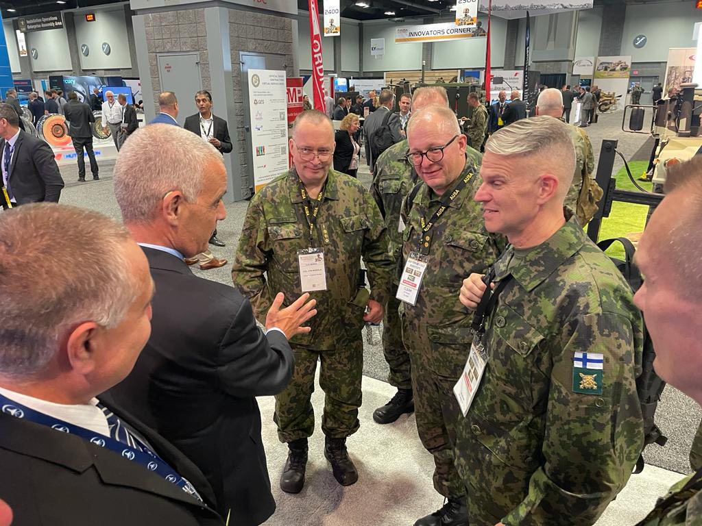 We're wrapping up the 2022 Association of the United States Army - AUSA Annual Meeting today. Three full days of meetings with the leadership of the U.S Army. 
I would like to thank all who came to visit Rafael USA, It was indeed a great event.See you next year…
 #ausa2022