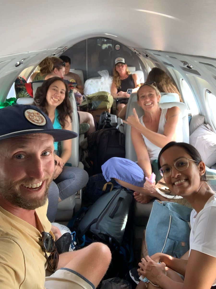 Heading off to #palmyraatoll for our annual research pilgrimage! Can’t wait to see how the #coralreefs look! @SmithCoralReef @Scripps_Ocean @MaggieDJohnson @MikeD_Fox