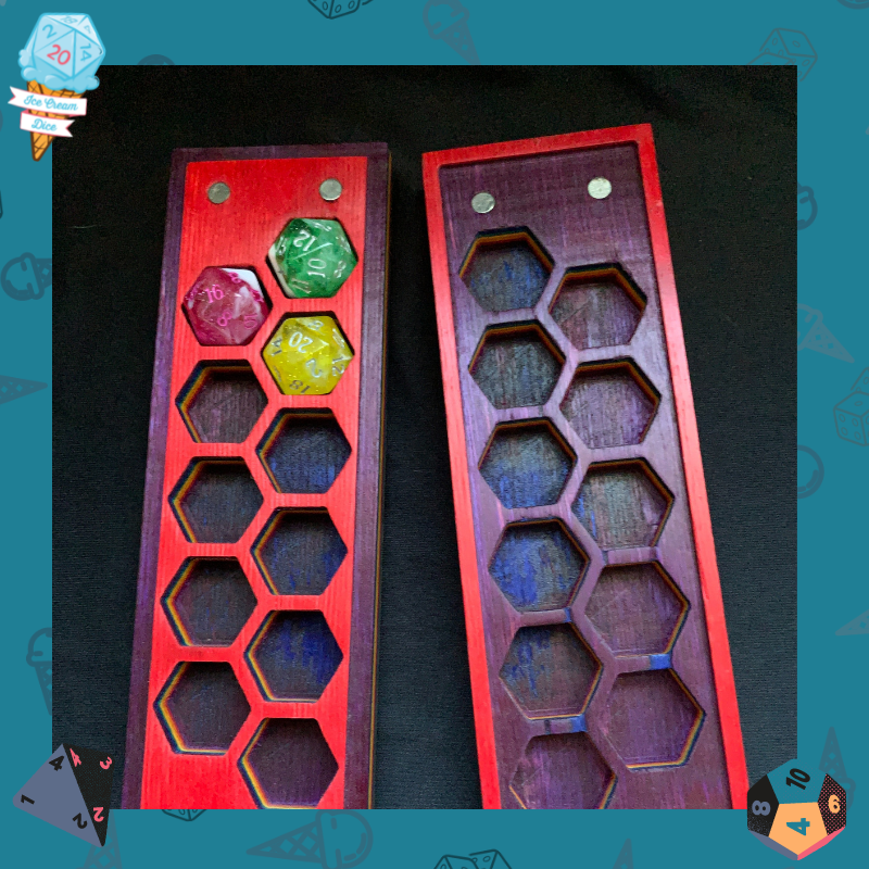 Ice_Cream_Dice's tweet photo. Come see us at Make It Edmonton this weekend! We even have a special link for you: Save $3 on Adult Tickets here: https://t.co/TjYW6P5cue #TTRPGs #TTRPGAccessories #MakeItEdmonton https://t.co/lINU6x6sOi
