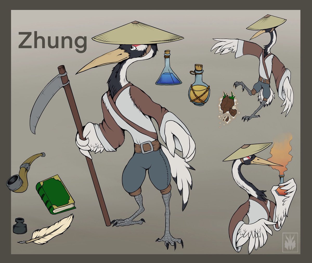 Another DnD styled custom character! #digitalart #procreate #DnD #dungeonsanddragons #originalcharacter