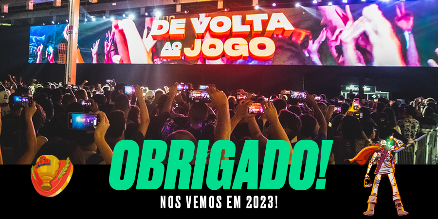 BrasilGameShow's tweet photo. Foi INCRÍVEL! Ainda estamos em êxtase com tudo que vivemos nesses 7 dias! As lembranças vão ficar guardadas para sempre e a vontade de encontrar vocês novamente é enorme! Obrigado por tudo! Nos vemos em 2023! https://t.co/c1UTWHQQRT