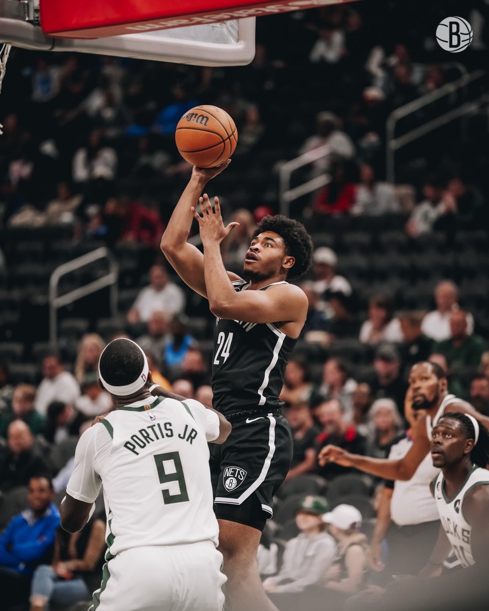 Brooklyn Nets on X: Got a 92-75 lead heading into the final frame