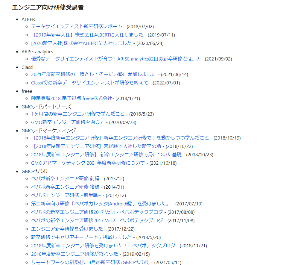 moveitAcronet's tweet photo. 各社のエンジニアの研修資料やその研修の受講者の記事、教育/研究機関の記事などなど大量にまとめられています！

#駆け出しエンジニアと繋がりたい
#エンジニアと繋がりたい
https://t.co/ZOPqDOGCam https://t.co/uu3XFV5oaO