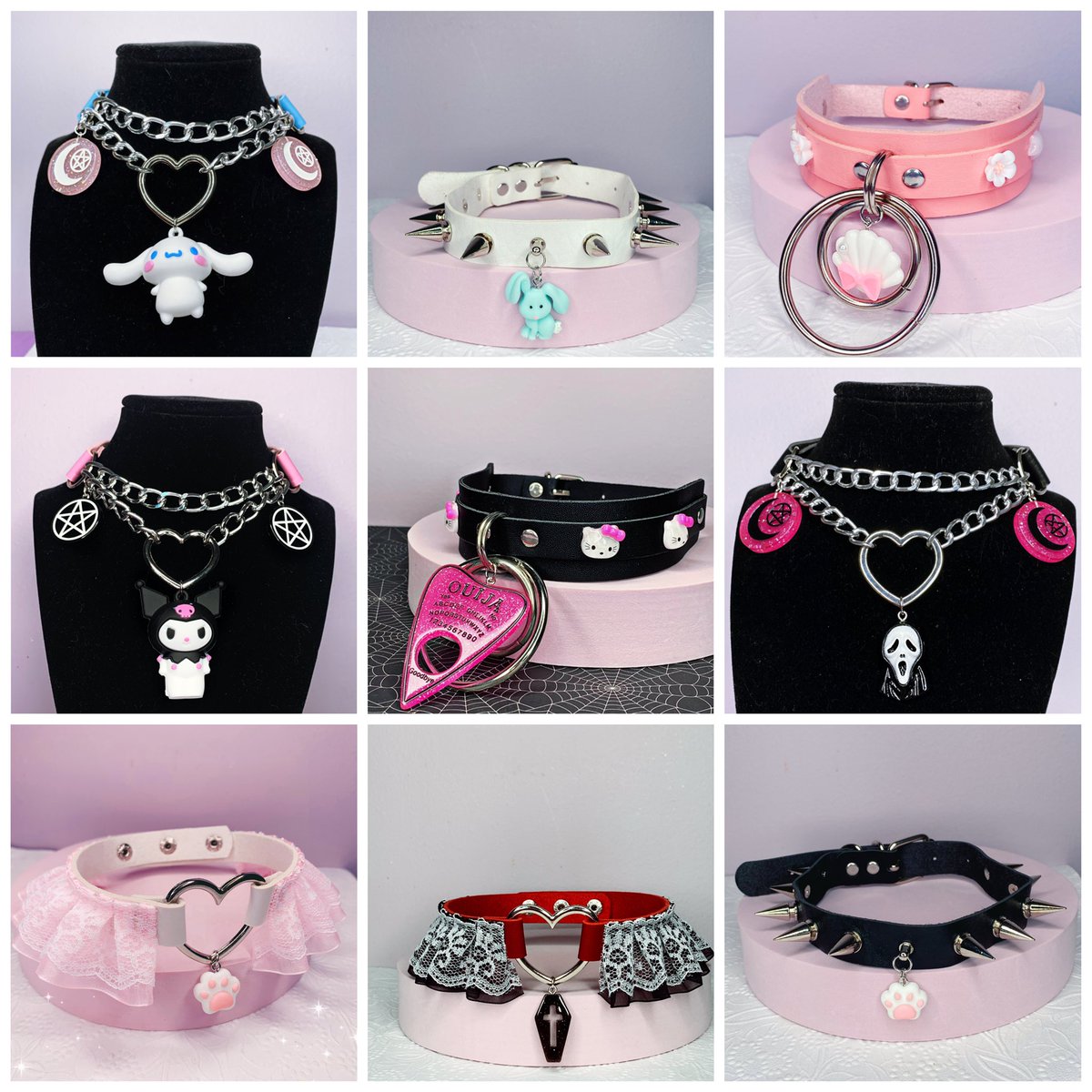 defiantdolls's tweet photo. choker sale $20-$30 usd 😍🎀 now till Saturday! https://t.co/zkfoVG8vQx