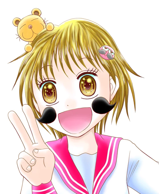 #世界私の絵柄変わりすぎだろ選手権 そんなに変わってない 