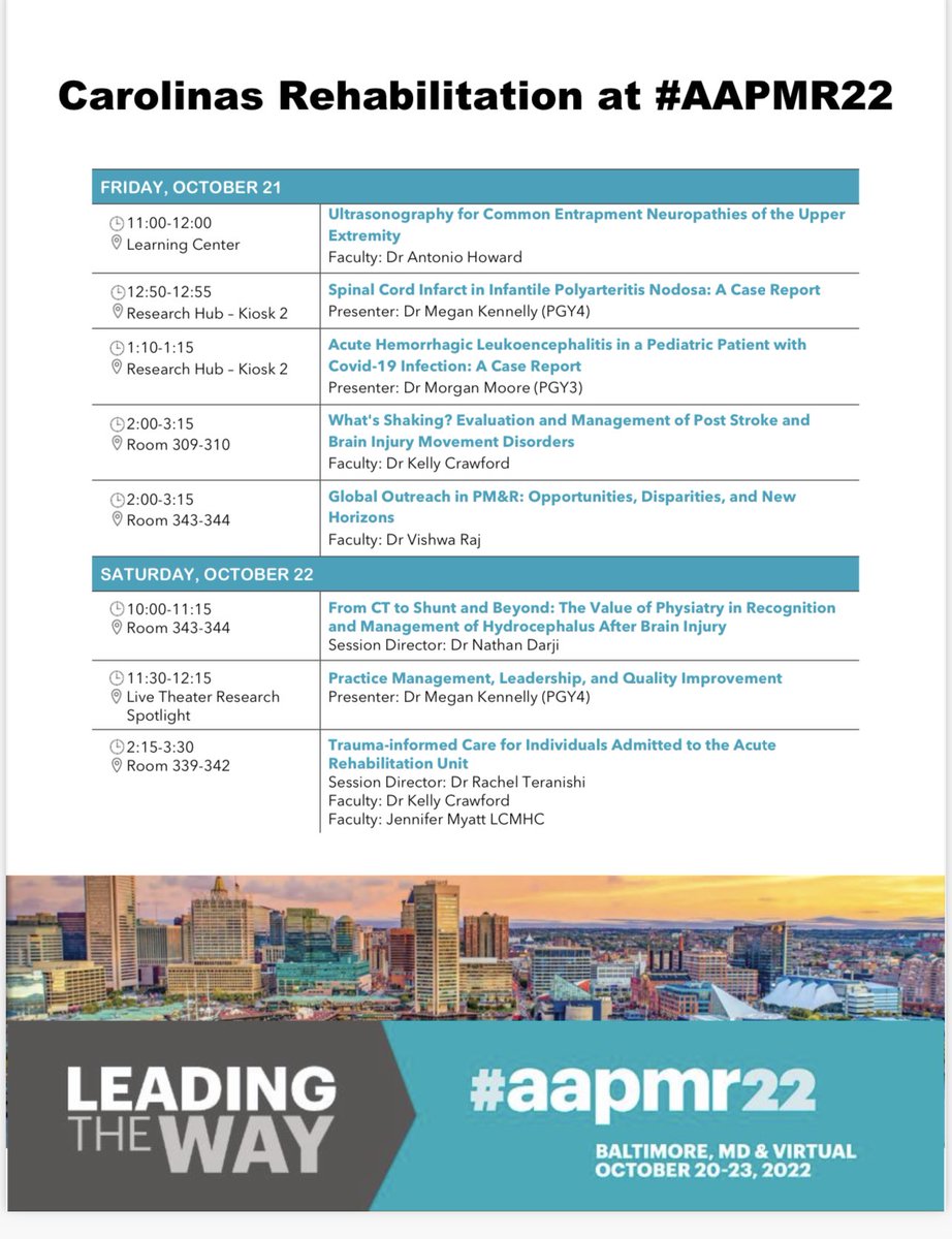 CR is ready for #AAPMR22 @AAPMR