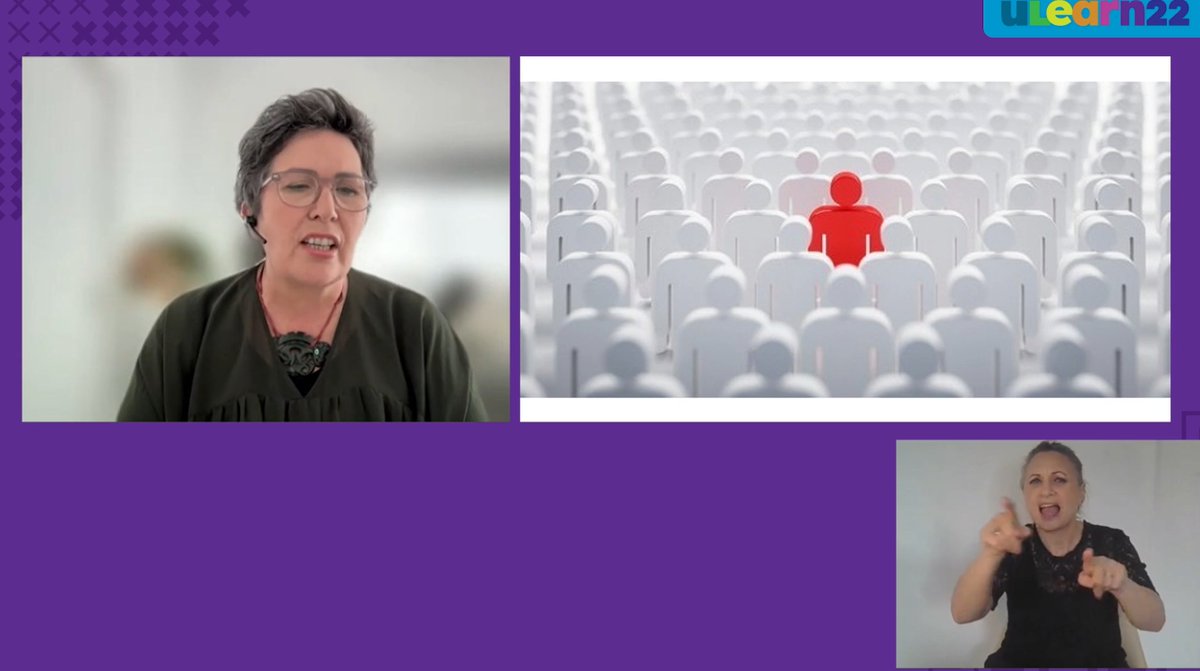 Very powerful. I'm still amazed at the incredibly slow progress on Māori education. There are a LOT of teachers not present at #uLearn22 that should hear (and listen) to Dr Keri Milne-Ihimaera speak...