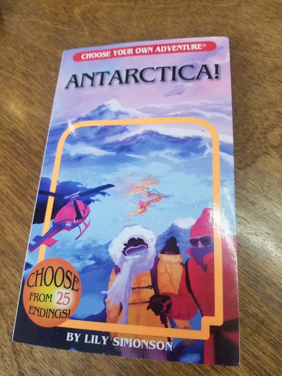 bethanyehlmann's tweet photo. Remember "Choose Your Own Adventure"??? Excited to just get the latest one, courtesy of my friend Lily Simonson. Check it out, scientists and adventurers! (You were just too busy writing an awesome new kids book and making great art to tweet, @TuftedTwitmouse!) https://t.co/QQfhTtBhng
