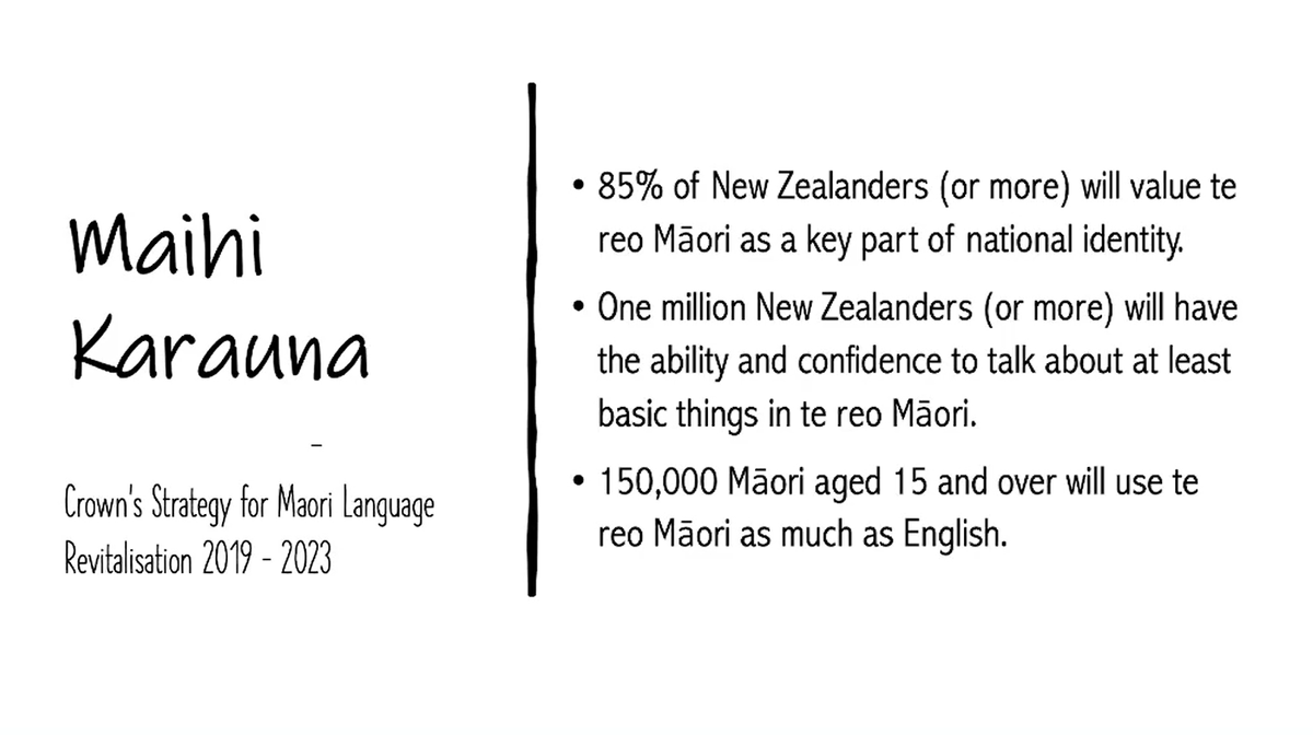 Delta_Cephei's tweet photo. This is an awesome goal: #uLearn22 I'm currently doing a level 4 Te Reo Māori course with Te Wananga o Aotearoa. It's a lovely language and we all should learn the basics (IMO) https://t.co/qdwKpBIyCy