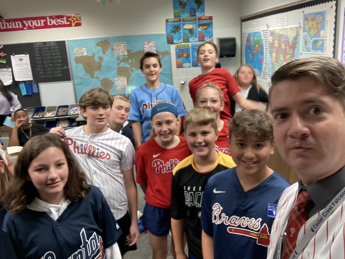 <a href="/TeamForgeCCMS/">TeamForge</a> enjoyed getting into the playoff spirit with our team jerseys and colors today!  We also modeled and discussed respecting differences!
#ForgingConnections