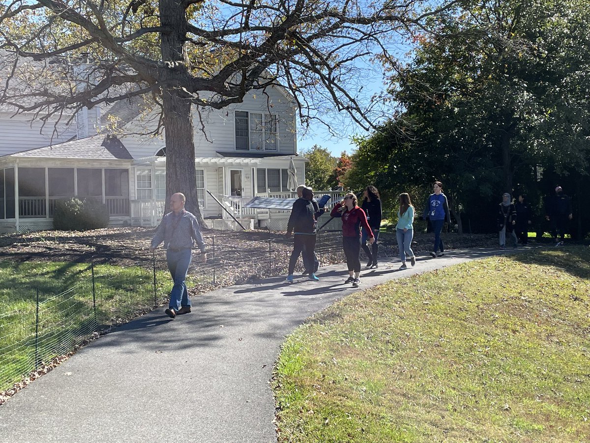 I’m a little late posting this, but on Monday a wellness walk was on the agenda. Several staff members joined together to do a 1.75 mile walk. Great conversation and connections were made. <a href="/FAESPrincipals/">FAESP</a> <a href="/Region4FCPS/">Region 4</a>