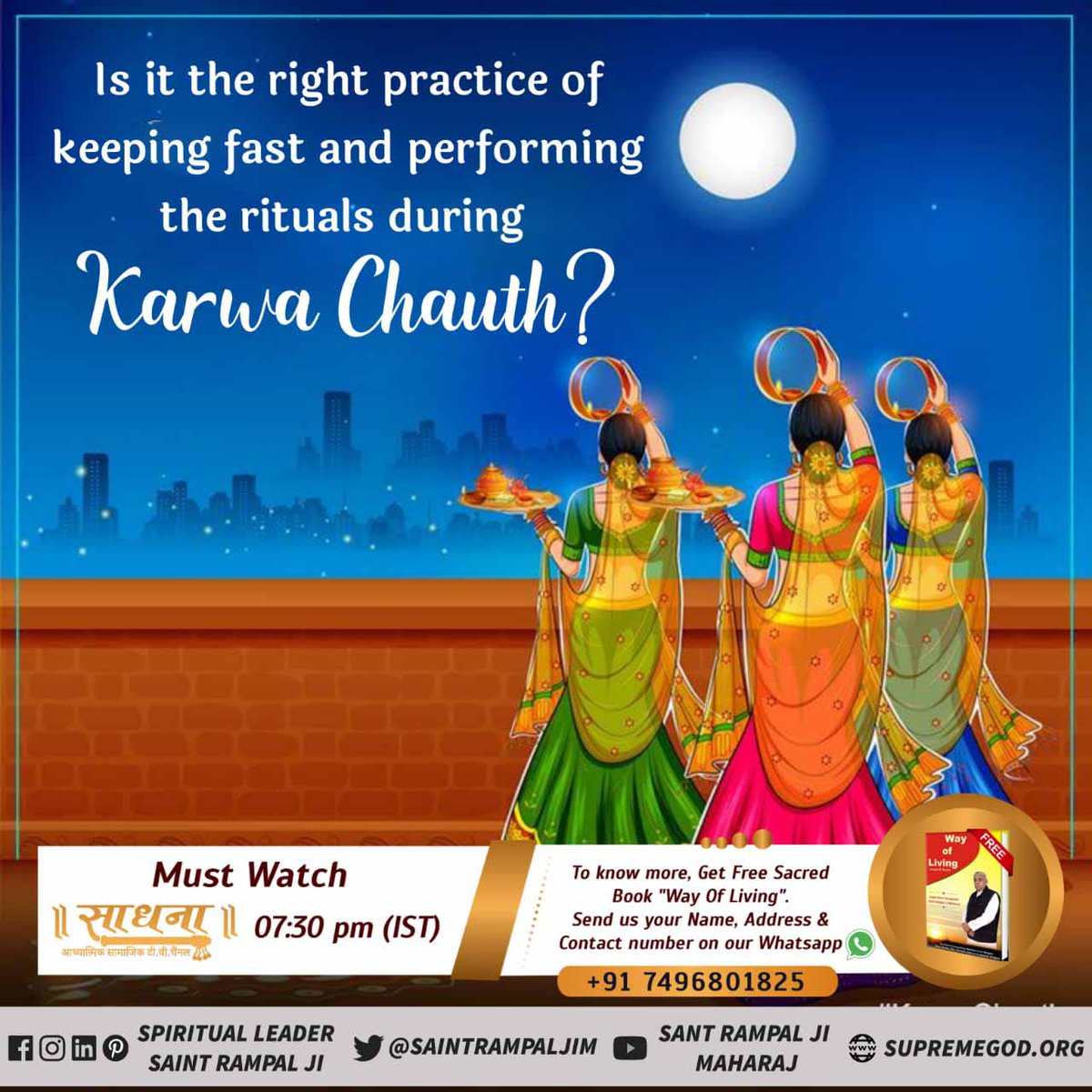 Supermegod01's tweet photo. #TrueStory_Of_KarvaChauth
Not by fasting Karva Chauth, life is saved by devotion. https://t.co/OItxMKNNzo