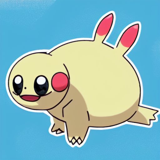 ナンジャモ「ナンジャモの相棒ポケモンをAI君に予想してもらったぞぷにっとしていて、すばやさは」|かおす@お仕事募集中のイラスト