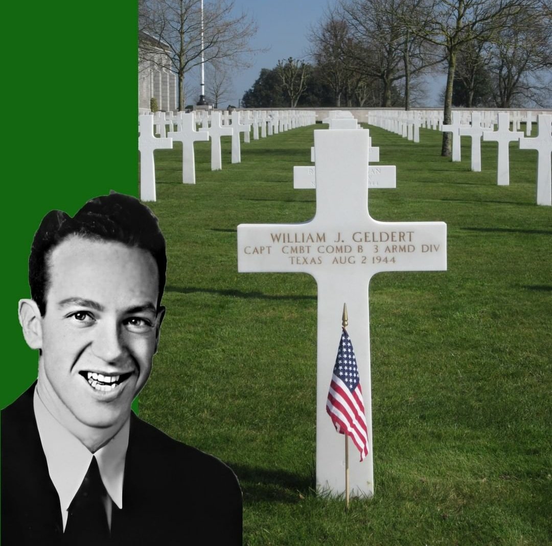 WartimeHeritage's tweet photo. @usabmc Also remembering 27-yr-old Cpt William JC Geldert born in #HalifaxNS - served with the 3rd Armored Spearhead Div, #USArmy & died in the liberation of France Aug 2, 1944. Read his story at: https://t.co/G7w9RsF8HO
_
#WW2 #WWII #RememberThem #NormandyCampaign #3rdArmoredDivision https://t.co/9AlMagqlWw