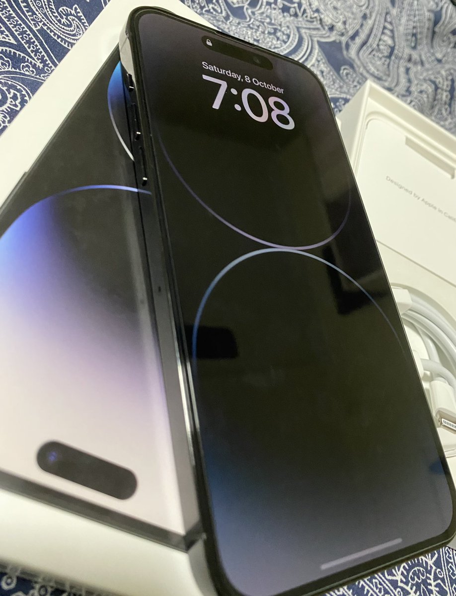 princelohith_'s tweet photo. My new iPhone 14 pro max https://t.co/dQ5F2o9t5b