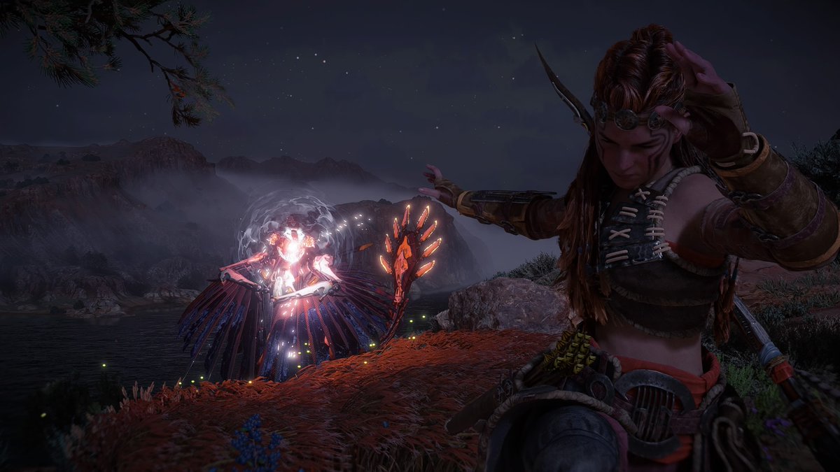 Jupa_42's tweet photo. A spooky night in the forbidden west 👻💀🎃. For the @Guerrilla photomode theme.
#BeyondTheHorizon #HorizonForbiddenWest #RiseAboveOurRuin #VPCALOY #VirtualPhotography #spookymonth https://t.co/HFJawDPqSs