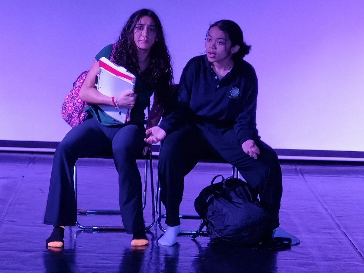 Two person scenes, work in progress sharing.  Pushing my students to provide meaningful peer feedback that goes beyond "It was great!" Has really tightened the performances. Looking forward tonsharinf with their peers today. #ACSlearns <a href="/ACSAbuDhabiMS/">ACS Abu Dhabi Middle School</a> <a href="/acsabudhabi/">ACS Abu Dhabi</a>