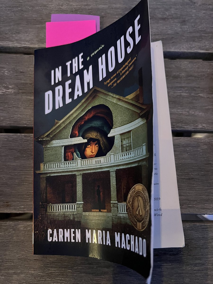 Pre-residency reading to transition from the work headspace to the writing headspace.