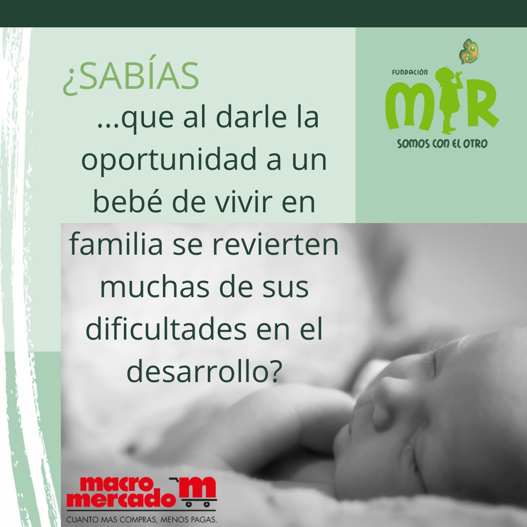 MirFundacion's tweet photo. ¡Aporta en las cajas de Macromercado para colaborar con este proyecto!

#Creciendoenfamilia 💙
@MacromercadoM https://t.co/79yFsMdTUO